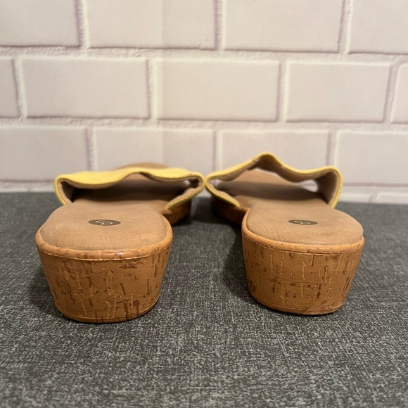 Women sandals yellow elastic band /size 9 - Picture 6 of 6